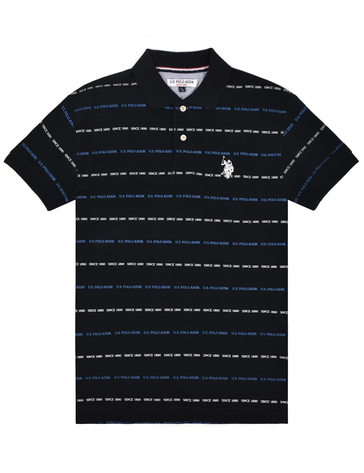 PLAYERA USPA POLO CABALLERO 47-8010